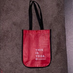 Lululemon tote bag